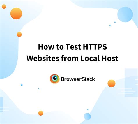 https localhost 11501 login|How to test HTTPS Websites from Local Host.